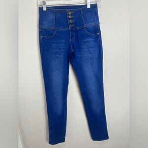Stylish High Rise Blue Jeans for Women